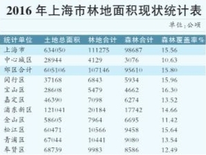 完善森林资源监测体系 摸清上海森林“家底”